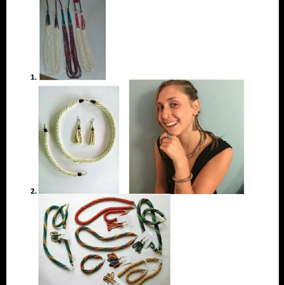 Authentic hand made ceramic jewelry - Picture 1 of 2